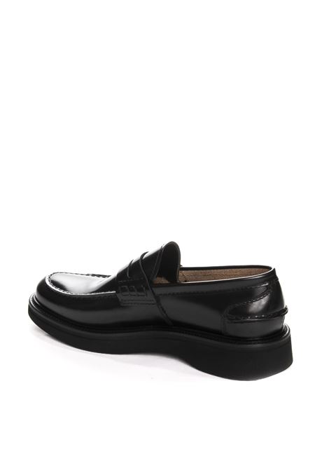 mocassino in pelle nero GREEN GEORGE | 2024POLISHED-NERO